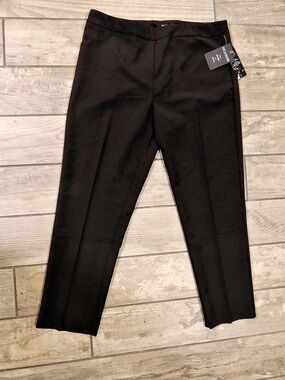 Zac & Rachel Straight Leg Pants in Black Size 14 NWT